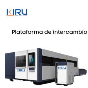 mesa de corte laser plataforma de intercambio